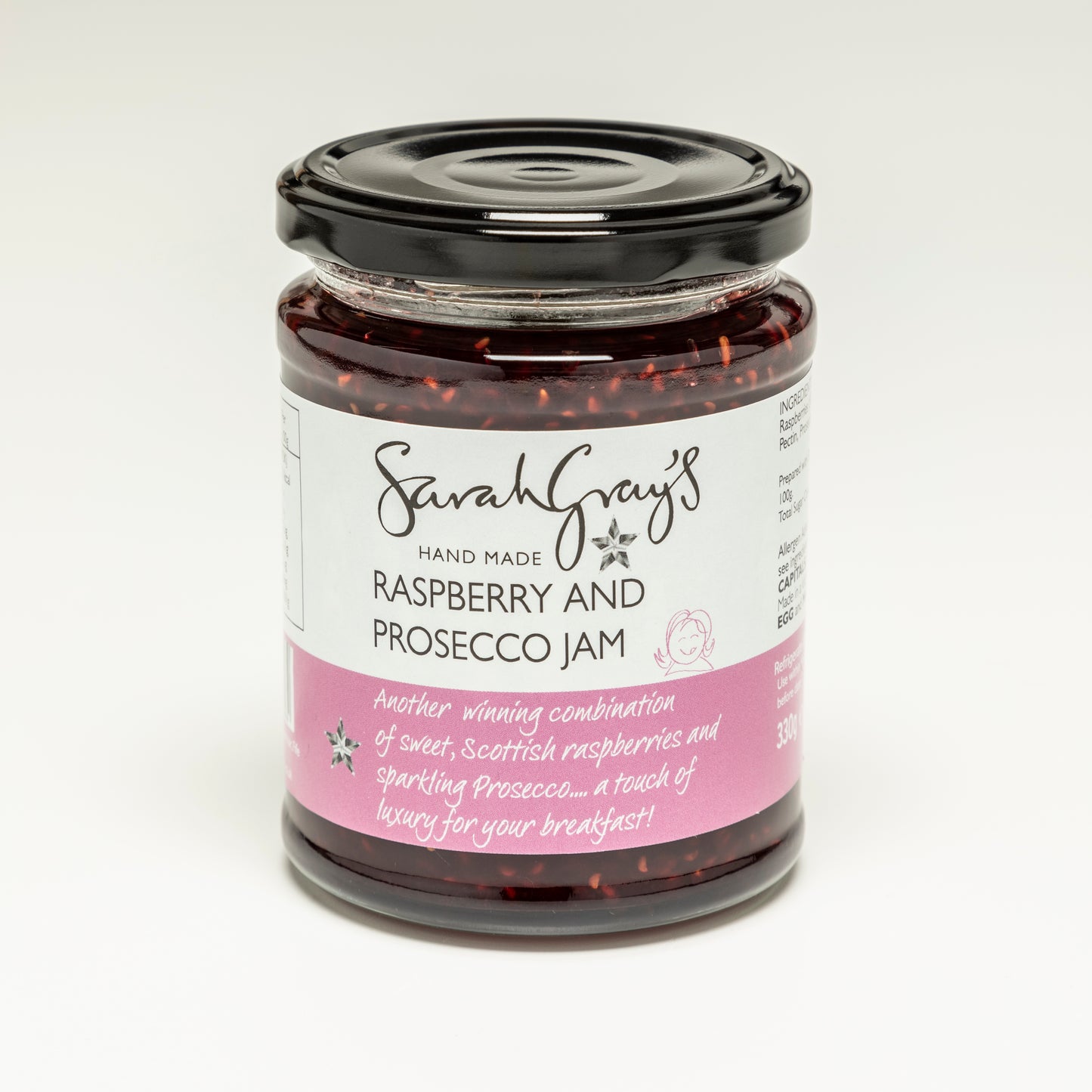 Sarah Gray's Raspberry & Prosecco Jam